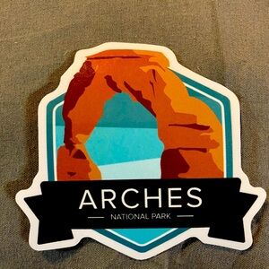 🌈20/$12🌈 Arches National Park Sticker